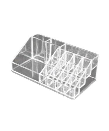 DRESSOOS Box Lip Shadow Storage Lipsticks Eye Pressed for Blusher Cosmetic Acrylic Gross Stand Transparent