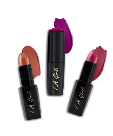 L.A. Girl Lip Attraction Lipstick in Nudie - 0.11 oz | GLC581 - Buy Online on GoSupps.com