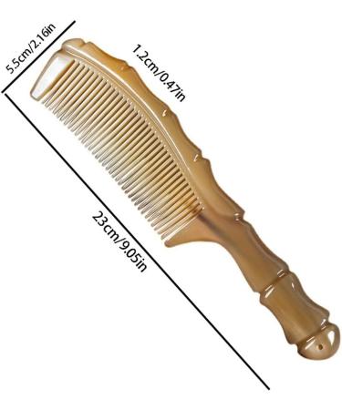 Comb Haircut Rounded Teeth Design Long Hair Comb Hairdressing Comb Hair Cutting Comb Suitable for Partitioning and Combing Hair Detangler Comb - Buy Online on GoSupps.com