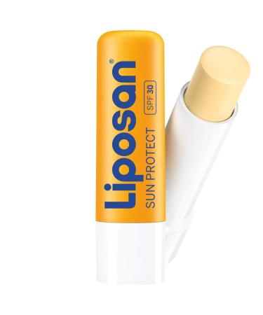 Liposan Sun Protect Lip Care - SPF 30 Moisturizing Lip Balm | 4.8g | Buy Online Worldwide - Buy Online on GoSupps.com
