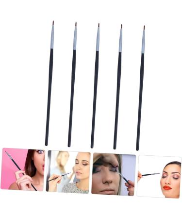 HAPINARY 5pcs Fine Eyeliner Brush Eyeliner Lip Mask Brush Cosmetic Lip Brush Gel Eyeliner Lip Gloss Fiber - Buy Online on GoSupps.com