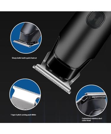 Pro Hair Clipper - 2000mAh Digital Barber Clipping Tool for Salon & Home Use | Oil Head Shaving & Engraving | International Shipping Available - Buy Online on GoSupps.com