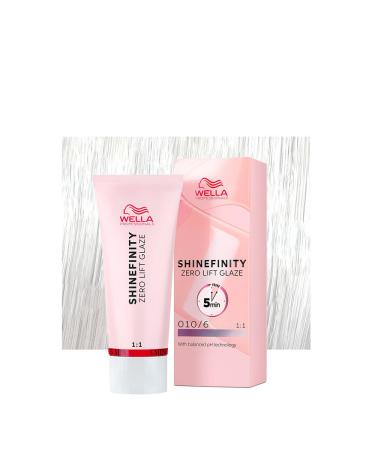 Wella Shinefinity Zero Lift Glaze Lavender Flash 010/6 60ml - colorazione demi permanente