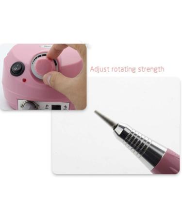 Electric Nail Files Acrylic Nail Remover Polisher Kit 25000 RPM for Gel Nails Nail Buffer Manicure Pedicure Polishing Tools Red - Buy Online on GoSupps.com