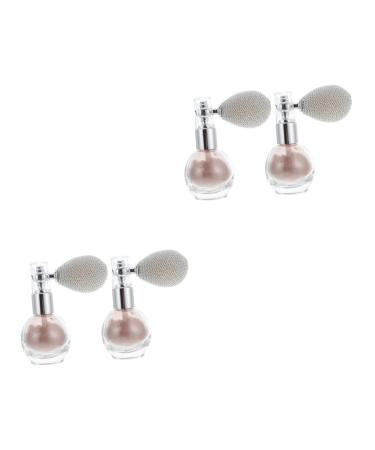 FOMIYES 4 Pcs Spray Glitter Glass Spray Bottle Glitter Powder Spray Highlighter Powder Sprayer Makeup Tools As Shown 2x2pcs 7.5x6cmx2pcs