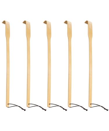 RENOOK Bamboo Wooden Back Scratchers, 16.5'', Best for People Who Need Longer Hands, Provide Instant Relief from Itching, Good Practical and Novel Gifts for Friends and Family.