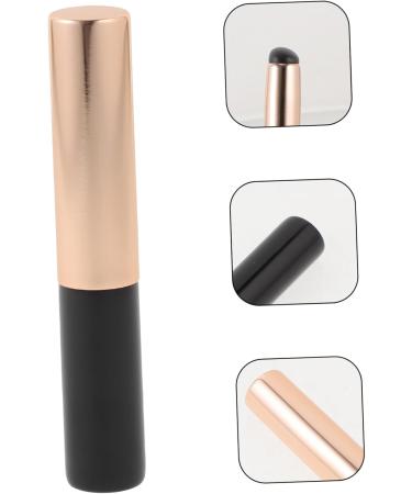 DRESSOOS Round Head Silicone Lip Brush Silicone Makeup Applicator Lip Makeup Brush Mini Lip Concealer Lipstick Applicator Lip Balm Sponge Lipstick Brush Lip Gloss Brush Wood Dust-proof Miss - Buy Online on GoSupps.com