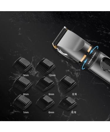 Hair Clippers for Men Corded cordless waterproof powerful LED adjustable blade hair clipper professional hair trimmer men electric hair cutting tool With Box - Buy Online on GoSupps.com