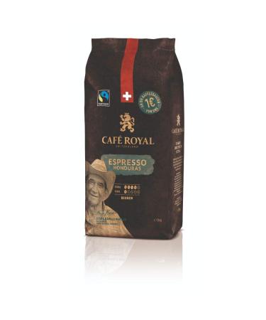 Buy Caf Royal Honduras Espresso & Schwiizer Sch mli Whole Coffee Beans 1kg - 100% Arabica Fairtrade & Utz Certified - Intensity 4/5 - International Shipping Available - Buy Online on GoSupps.com