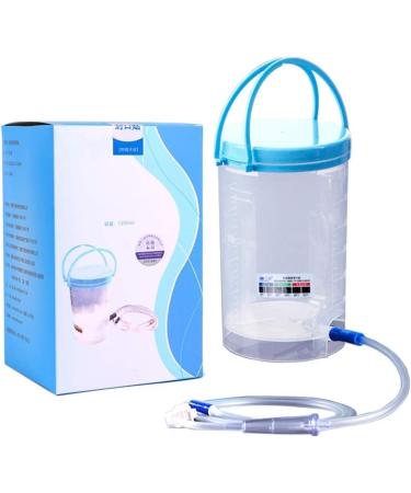 Reusable Enema Kit for Detox - 1200ML 10 Nozzles Unisex Coffee Bucket for Cleansing & Purification - Ideal for Coffee & Water Therapy - Buy Online on GoSupps.com