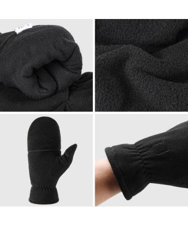 OZERO Women's Fingerless Thermal Cycling Gloves | Black Riding & Motorcycle Gloves for Men & Women - Winter Essentials - Buy Online on GoSupps.com