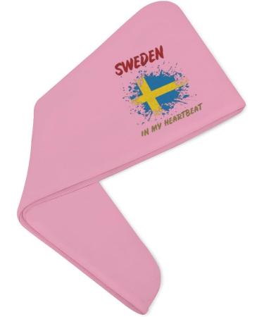 Buy Sweden in My Heartbeat Microfiber Hair Towel Wrap - Super Absorbent Hair Turban for Women | 10x26 Inches | International Shipping - Buy Online on GoSupps.com