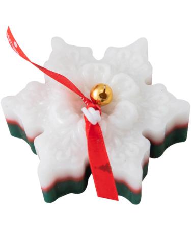 Christmas Gift - Snowflake Aromatherapy Candle | Home Festival Decoration | 8x7x3cm - Buy Online on GoSupps.com