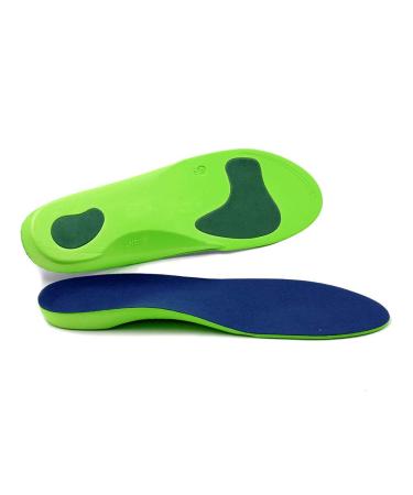 Orthotic Insoles Arch Support Back Heel Pain Treatment of Plantar Fasciitis (9-10.5 UK)