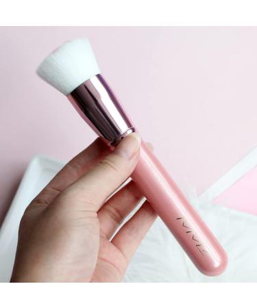 Cat Paw Makeup Brush - Soft Fiber Loose Powder Brush Hair Rounded Tapered Brush for Liquid Cream Powder Blending Buffing Concealer Pink - Buy Online on GoSupps.com