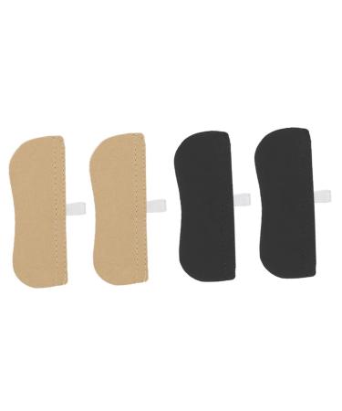 FRCOLOR Heel Grips Cushion 2 Pairs High Heel Cushions Anti-Skid Stickers Back Heel Protectors Shoe Inserts for Women Heel Insoles Shoe Filler As Shown M
