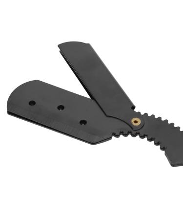 Straight Edge Wooden Razor | Vintage Barber Shaver for Men | Comfortable Handle & Beard Optimization - Buy Online on GoSupps.com