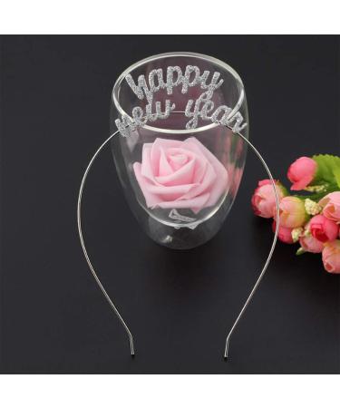 Shop Lurrose Happy New Year Headband | Alloy Hair Hoop for Women | Party & Festival Accessory - Buy Online on GoSupps.com