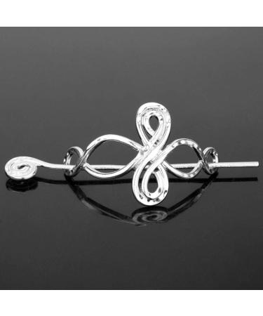 Lurrose Knot Hair Stick Hair Stick Chinese Chignon Pin Braids Hair Stick for Long Hair - Buy Online on GoSupps.com