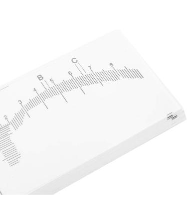 Eyebrow Ruler 50Pcs Eyebrow Shaper Stencil Eyebrow Ruler Sticker Microblading Measure Tool Eyebrow Measure Ruler Eyebrow Shaping Tools Eyebrow Measuring Tool for Make up - Buy Online on GoSupps.com