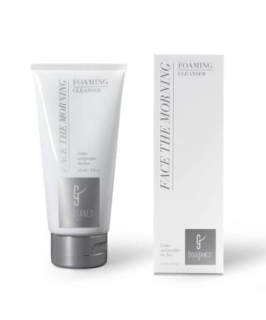 GOODJANES Face the Morning Gentle Foaming Facial Cleanser with Vitamin C Aloe & Argan Daily Face Wash for All Skin Types 6 oz. - Buy Online on GoSupps.com