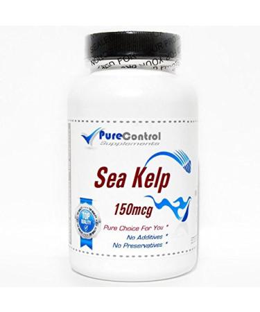 Sea Kelp 150mcg // 200 Capsules // Pure // by PureControl Supplements
