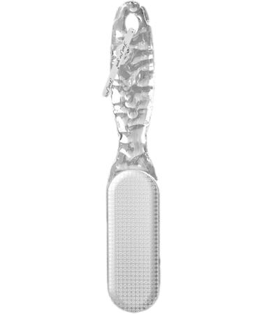 Foot File Callus Remover | 2 in 1 Foot Rasp for Cracked Heel | Dead Skin Removal Professional Scrubber Callus Remover Multi Purpose Pedicure Tools Transparent - Buy Online on GoSupps.com