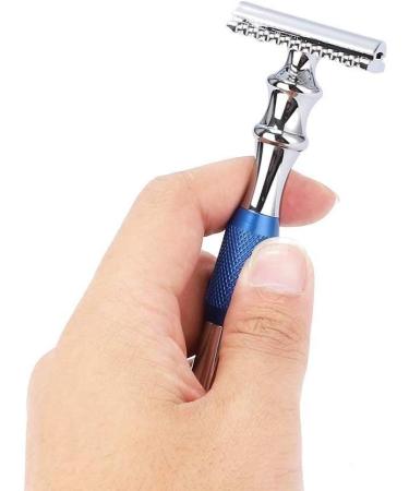 Classic Double Edge Metal Razor for Men | Premium Beard Care Tool - International Shipping - Buy Online on GoSupps.com