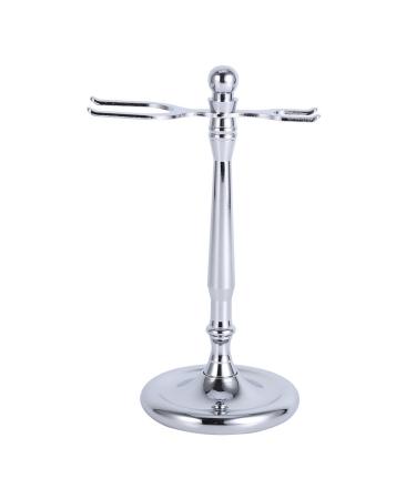 Stylish Alloy Shaving Brush Holder Stand - Old Fashioned Safety for Grooming Accessories | International Shipping - Buy Online on GoSupps.com