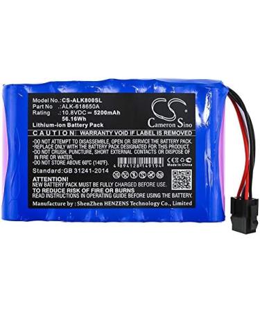 JRINK Replacement Battery for Eloik ALK-618650A ALK-80 ALK-88 HH-88 - International Shipping Available - Buy Online on GoSupps.com
