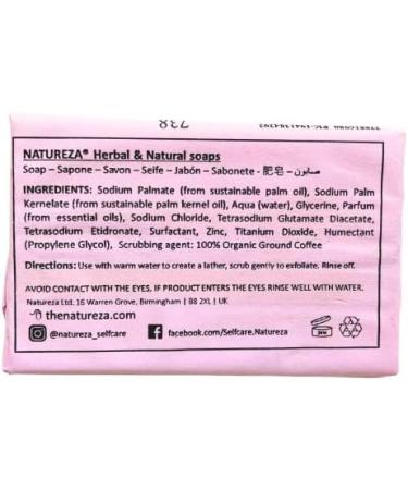 Handmade Organic Coffee scrub soap Anti Acne Anti aging 90g - Buy Online on GoSupps.com