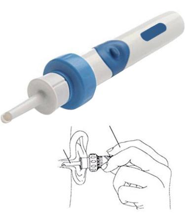 Hiborth Cordless Electric Ear Wax Remover with Soft Heads Set - Safe & Labor-Saving Home Ear Cleaning Tool [US Shipping] - Buy Online on GoSupps.com