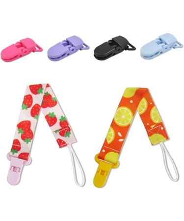 Buy 50PCS Baby Dummy Pacifier Clips - Plastic Hose Crock Cut Angle - DIY Bib Clips for Secure Baby Pacifiers - International Shipping Available - Buy Online on GoSupps.com