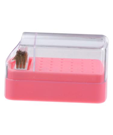 nail polish head box nail drill storage nail grinding head holder nails drill bits nail drill bit holder drill bit holder for nails drill bits for nails Organizer clean plastic