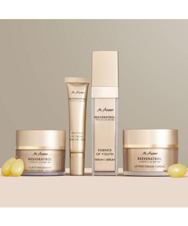 M. Asam Resveratrol Premium NT50 Cleaning Cream (200 ml) - Vegan Gently Removes Dirt & Makeup for Clear Awake Complexion - International Shipping Available - Buy Online on GoSupps.com