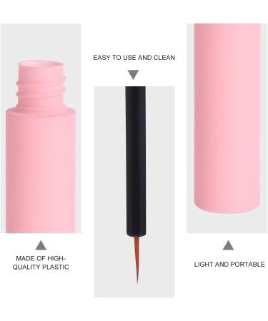 Beavorty 10 Pcs Eyelash Brush Empty Tube Transparent Empty Mascara Bottle Balm Tubes Plastic Bottle Pink Mini - Buy Online on GoSupps.com