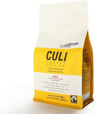 Buivanngo Coffee | BVN Coffee | Bui Van NGO Coffee - CULI Premium Ground Vietnamese Coffee - 8.8 oz (250 g) - Buy Online on GoSupps.com