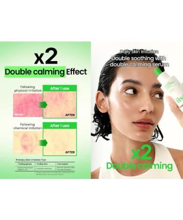 ILSO Heartleaf Tendersome Double Calming Ampoule Ascorbic Acid Niacinamide Soothing serum - Buy Online on GoSupps.com