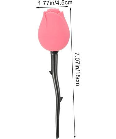 Ipetboom Rose Foundation Brush Creative Makeup Brush Tool Facial Tools Face Brush Rose Makeup Brush Makeup Tools Professional Makeup Foundation Applicator Abs Handle Cosmetic Red Miss Soft - Buy Online on GoSupps.com