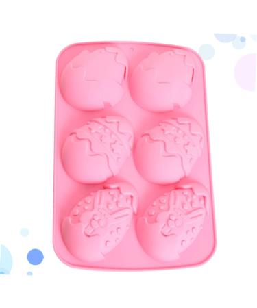 Milisten Cake Molds Silicone Cookie Stencil Silicone Gummy Molds DIY Soap Mold Cookie Molds Ice Cube Mold Candy Craft Mold Egg Candy Mold Baking Tool Supplies Pink Eggs Chocolate - Buy Online on GoSupps.com