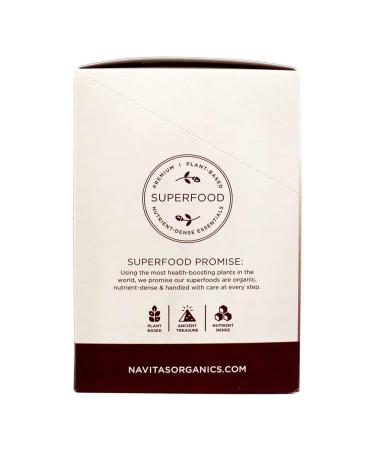 Navitas Organics Cacao Latte Superfood Drink Mix â€“ 10 Packets (0.31 oz each) - Organic & Delicious - Buy Online on GoSupps.com