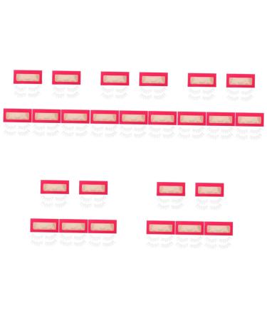 FRCOLOR 15 Pairs Makeup False Eyelashes Natural False Lashes White Fake Eyelashes Japanese Eyelashes White for Eyes Fiber Lashes Extension Natural Eyelashes Cosplay Japan