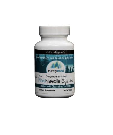 Dr. Cass Ingram Wild Pine Needle Capsules with Spruce Black Cumin & Oregano - Immune Support & Respiratory Wellness Supplement - 90 Count