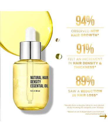 2023 Hair Growth Essential Oil - Natural Regrowth Formula for Men & Women - Buy Online on GoSupps.com