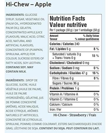 Hi-Chew Fruit Chews 12 Pack (Green Apple) - Buy Online on GoSupps.com