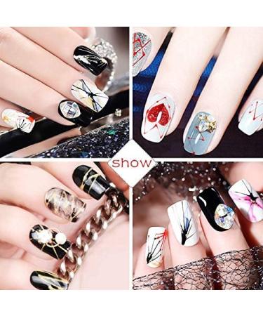 Desikixudy 23 Piece Set Acrylic Set UV Gel Nail Polish Painting Brushes Dotting Pen Kit Manicure Clean Brush Tool - Buy Online on GoSupps.com