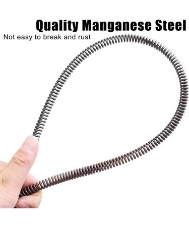 Retasica Pipe Dredging Tool Spring Pipe Sewer Pipe Unblocker Sinks Basin Pipeline Clogged Remover Tools Bathroom Kitchen Drain Easy Install B 2 Meter - Buy Online on GoSupps.com