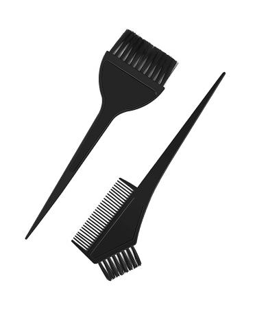 GAOHUI Hair Dye Brush Hair Dye Hair Dyeing Tool Set Brush Double-sided Coloring Comb Set for DIY Hair Coloring Salon(2PCS)