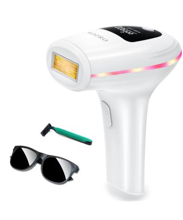 Laser Hair Removal, at-Home IPL Hair Removal for Women & Men, Permanent Painless Hair Remover Upgraded to 999,900 Flashes Hair Removal Device for Armpit Facial Lip Bikini Whole Body