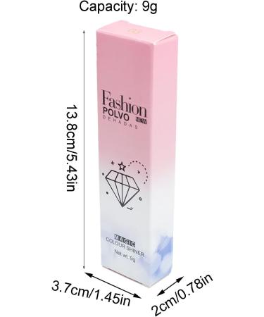 Face Highlighter Powder | Not-sticky Sparkle Highlighter Powder Makeup Cosmetic For Traveling Shopping Wedding Prom For Women Girls Pochy #2 Pink - Buy Online on GoSupps.com